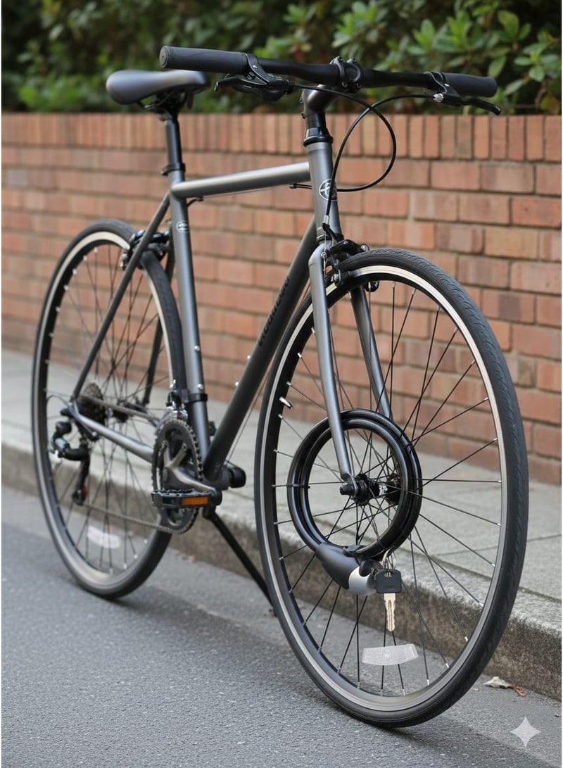 قفل واير فولاذي عالي الأمان للدراجات والموتوسيكلات – مزود بمفتاحين وتصميم مقاوم للقطع - Image 2